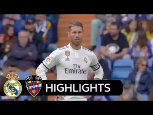 Video: Real Madrid vs Levante 1 - 2  All Goals & Highlights - 20/10/2018